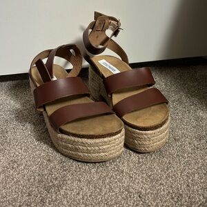 Steve Madden wedge heels sandals